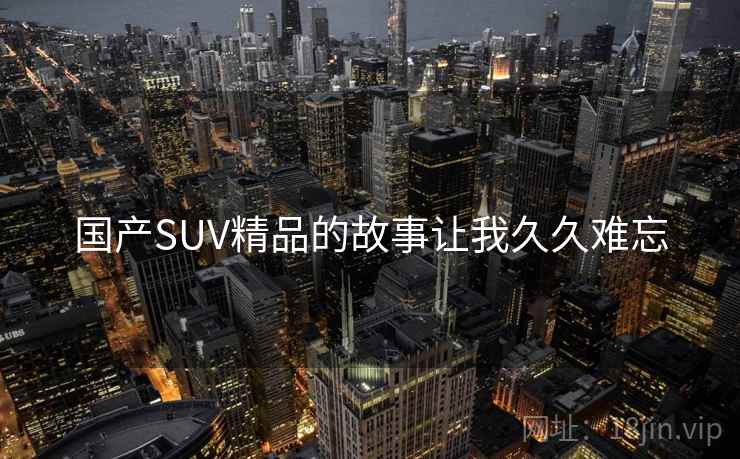 国产SUV精品的故事让我久久难忘